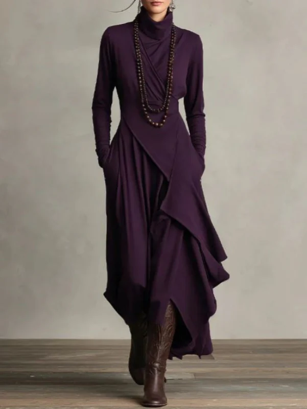 Rylise - drapiertes Maxikleid mit weicher Haptik - Image 2