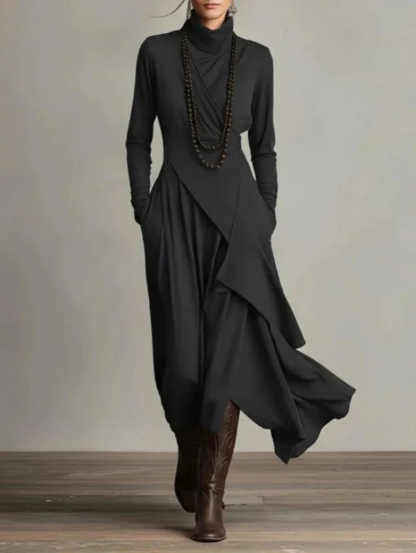 Rylise - drapiertes Maxikleid mit weicher Haptik - Image 8