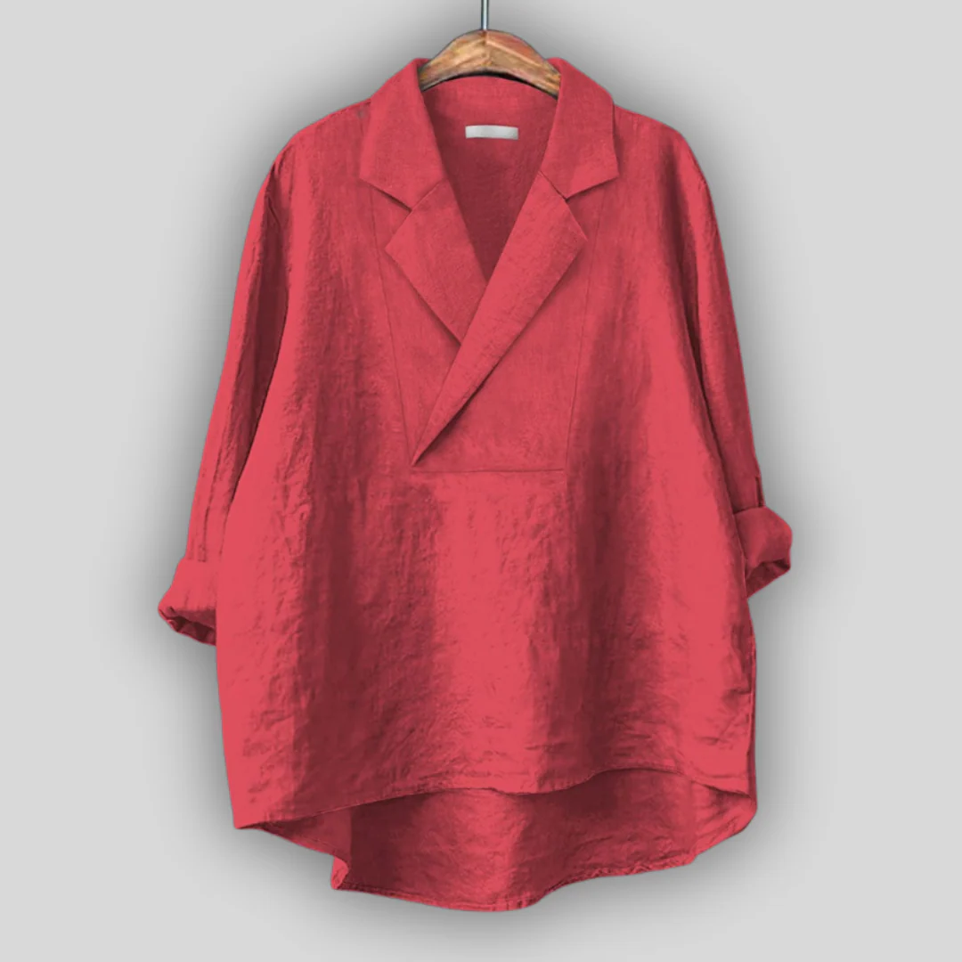 Sabine - Linen Blouse - Image 7