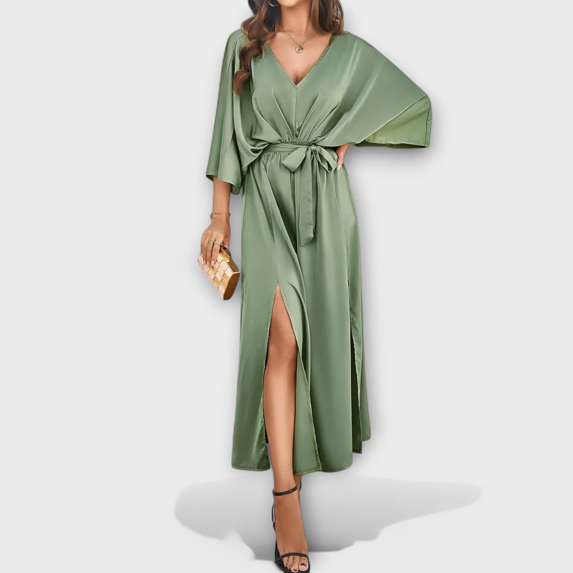 Sabrina - Maxikleid mit V-Ausschnitt - Image 4