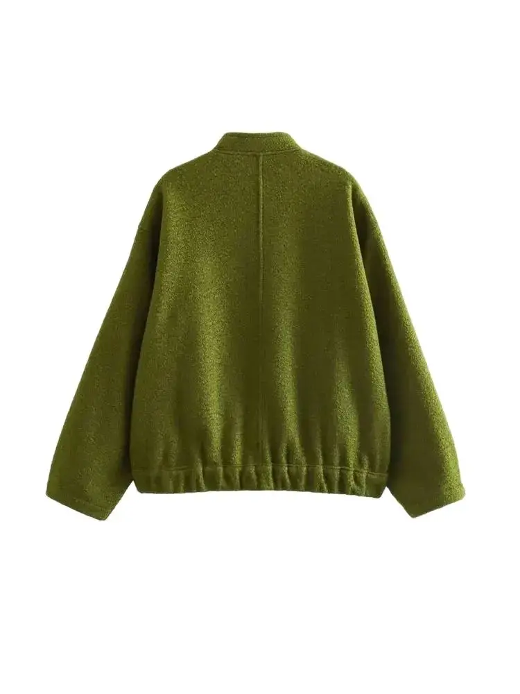 Saira | Oversized Bomberjacke Mit Taschen - Image 4
