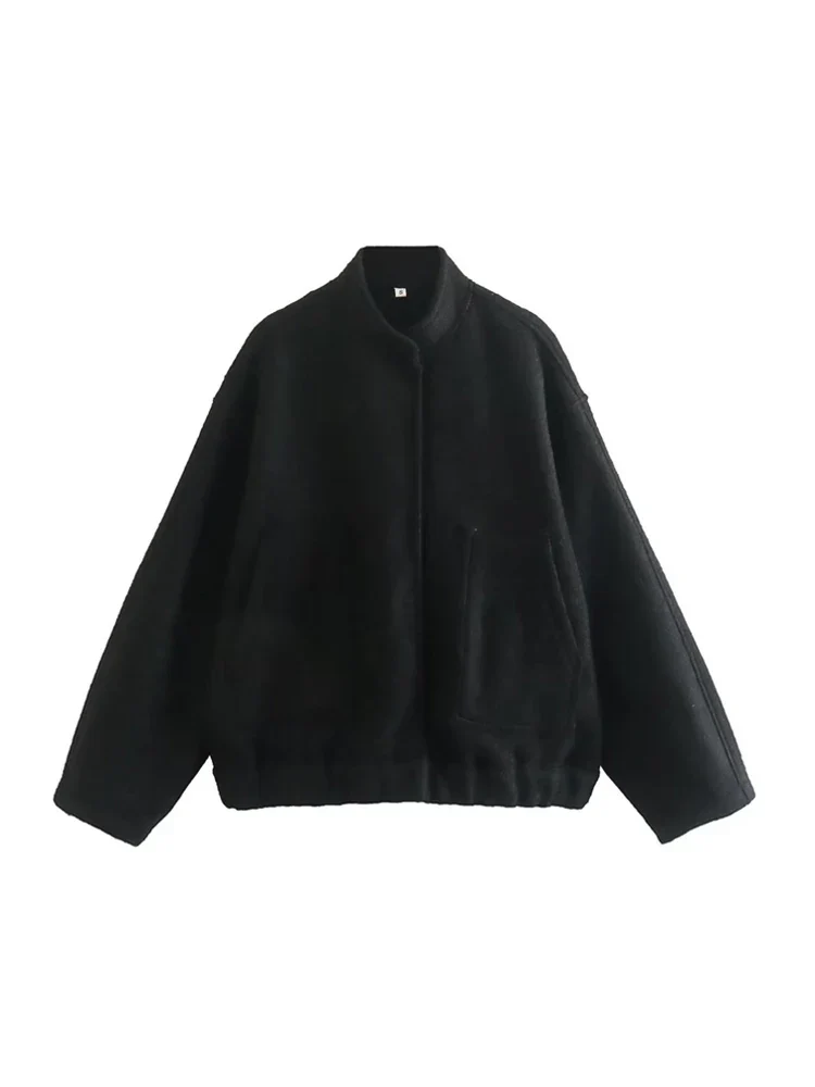 Saira | Oversized Bomberjacke Mit Taschen - Image 5