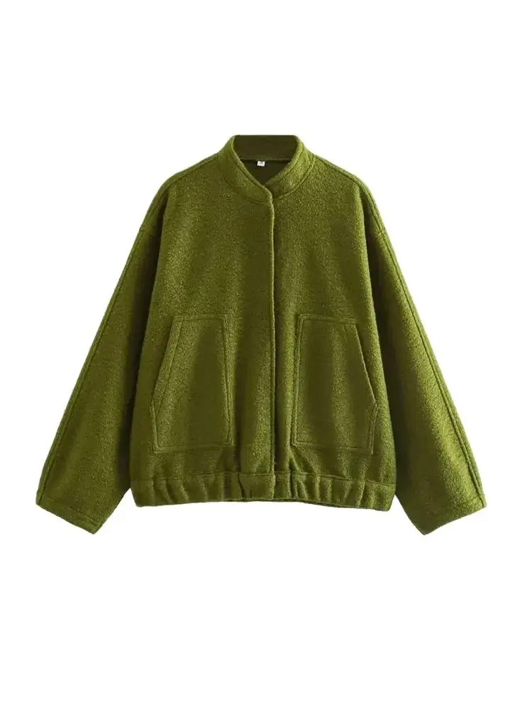 Saira | Oversized Bomberjacke Mit Taschen - Image 6