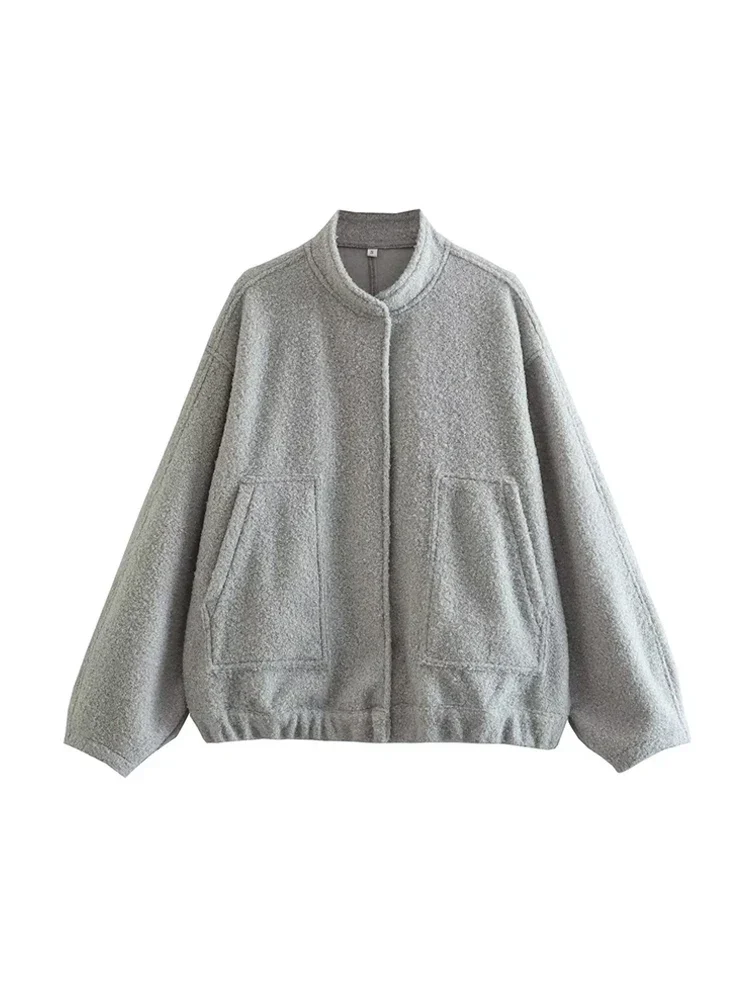 Saira | Oversized Bomberjacke Mit Taschen - Image 7