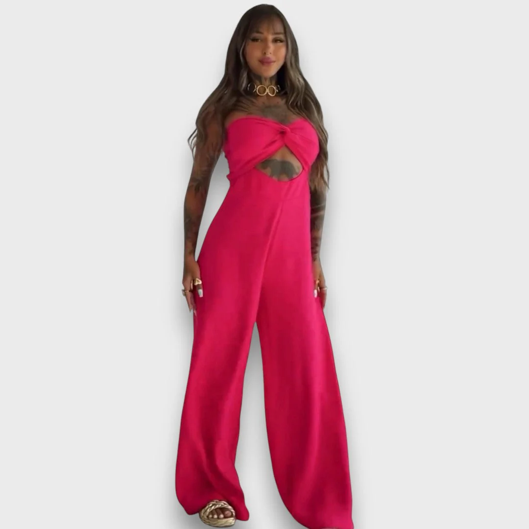 Salome – Jumpsuit mit Cut-out und Rückendetail - Image 3