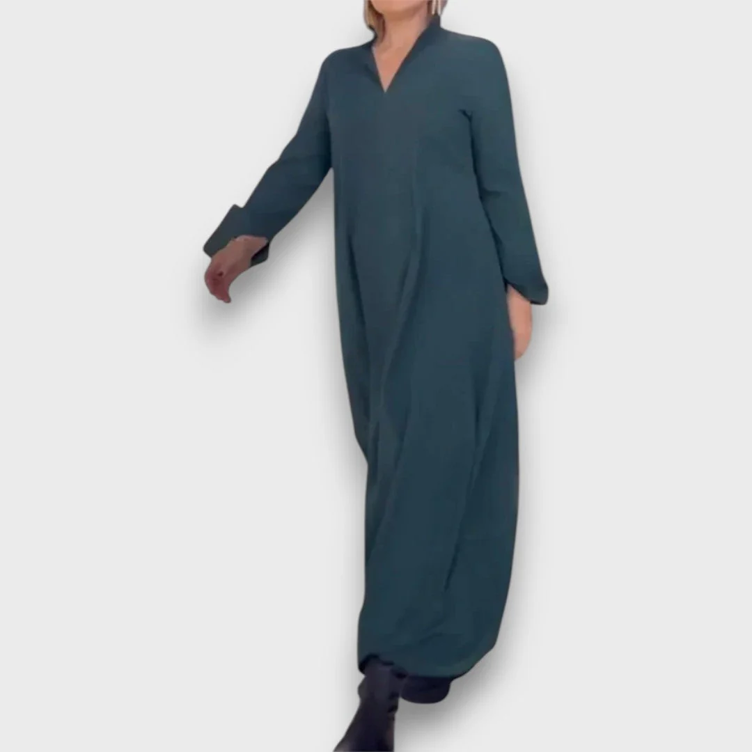 Samira – Maxikleid mit V-Ausschnitt - Image 5