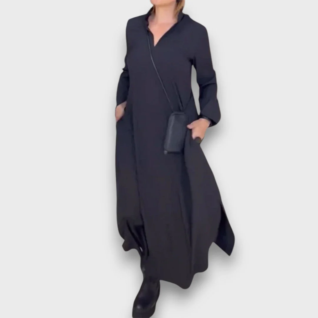 Samira – Maxikleid mit V-Ausschnitt - Image 6