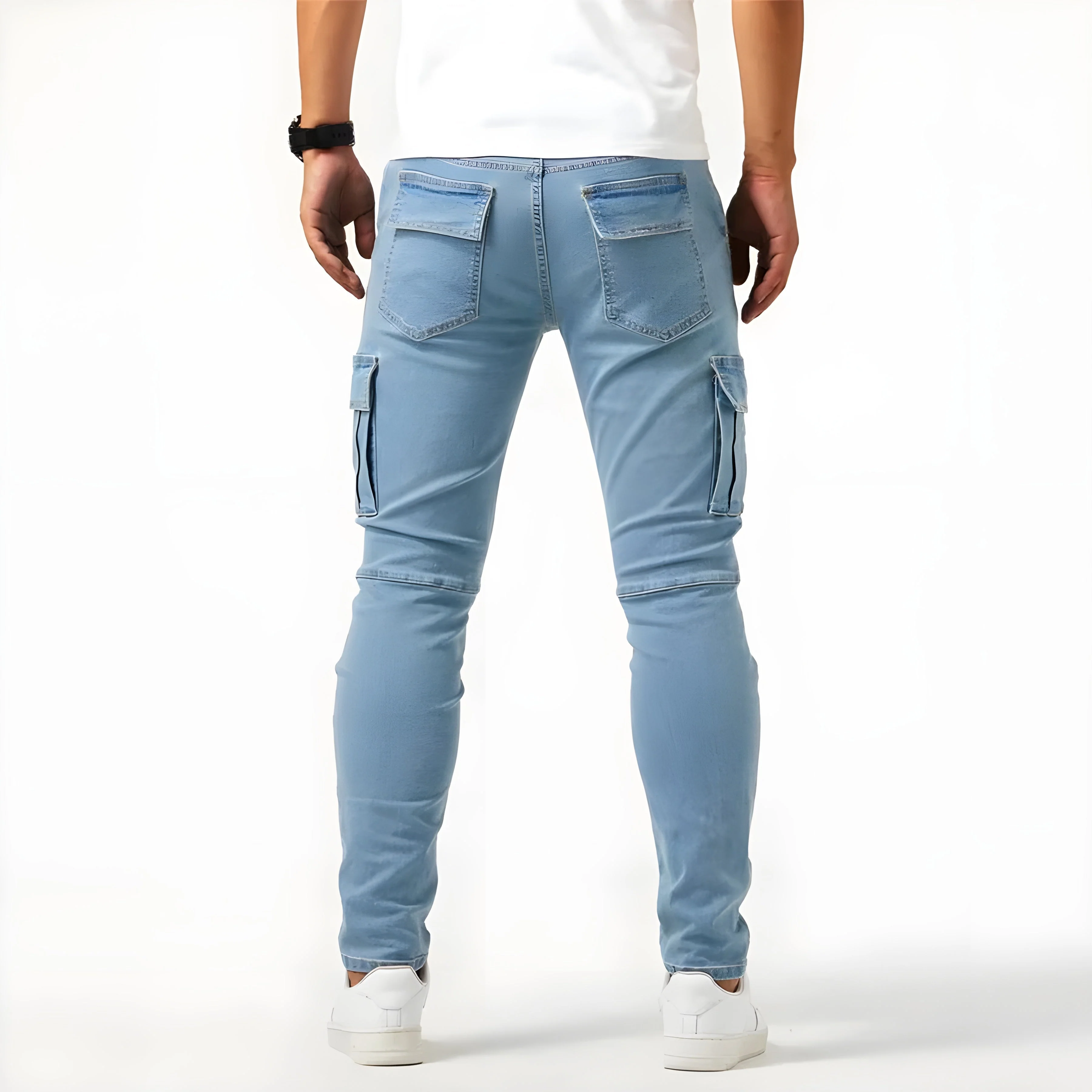 Samuel™ | Stretch Denim Cargo-Hose - Image 5
