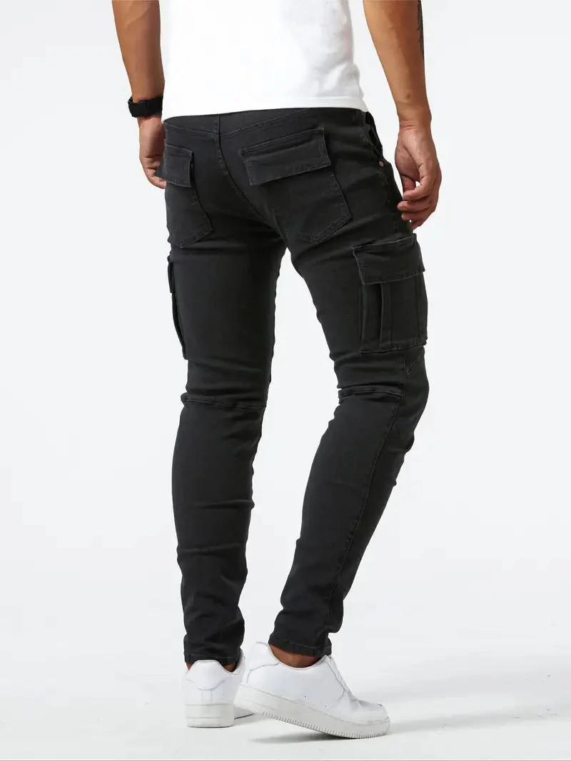 Samuel | Stretch-Denim Cargohose - Image 10