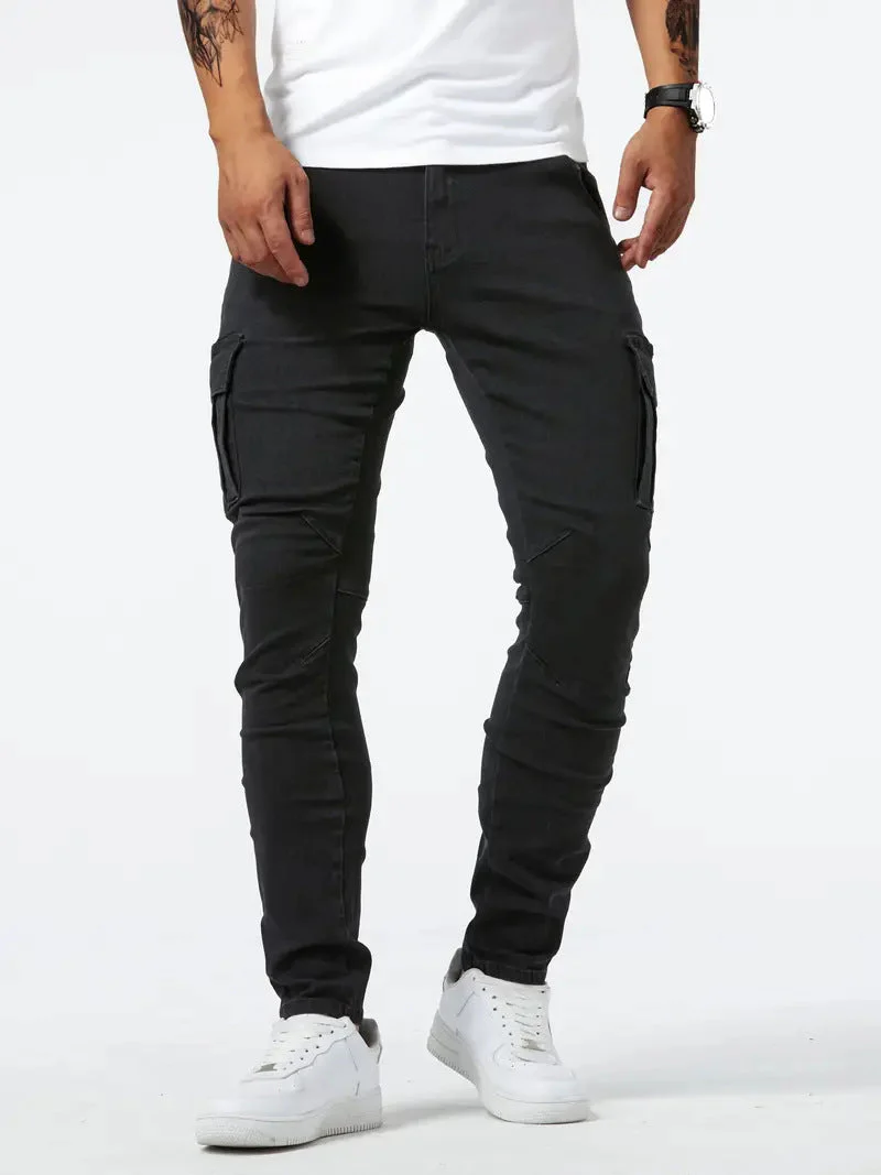Samuel | Stretch-Denim Cargohose - Image 16