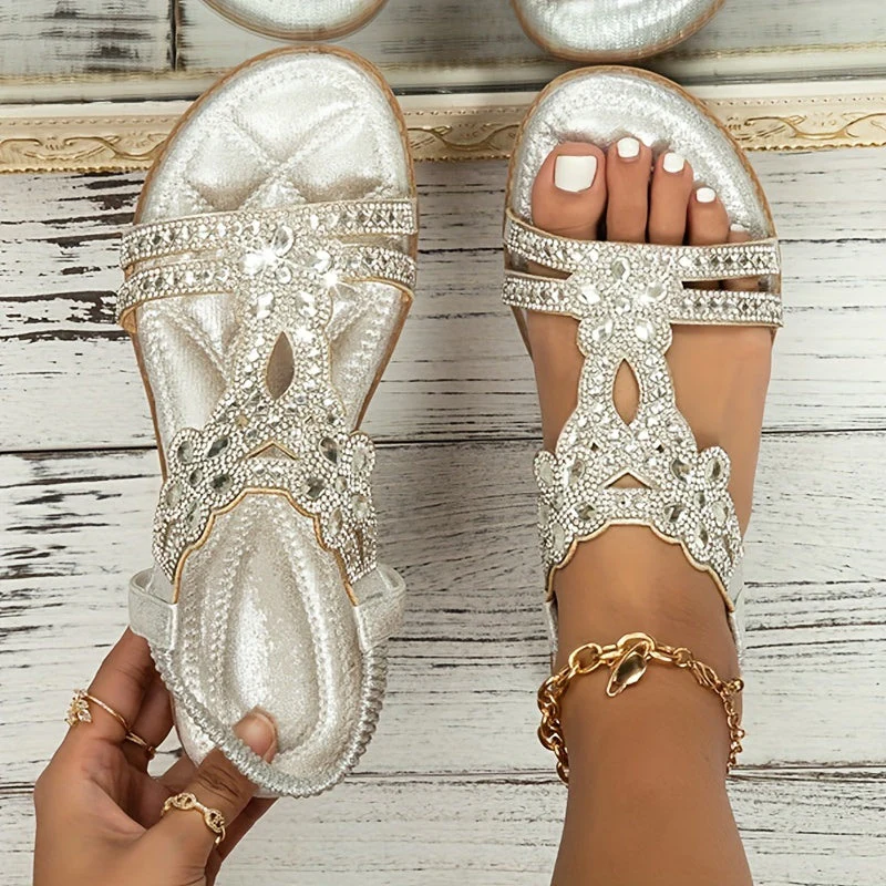 Sandalen Damen mit Orthopädischer Unterstützung – Bequeme Sommerschuhe im Boho-Stil für Ideal für Freizeitausflüge - Image 7