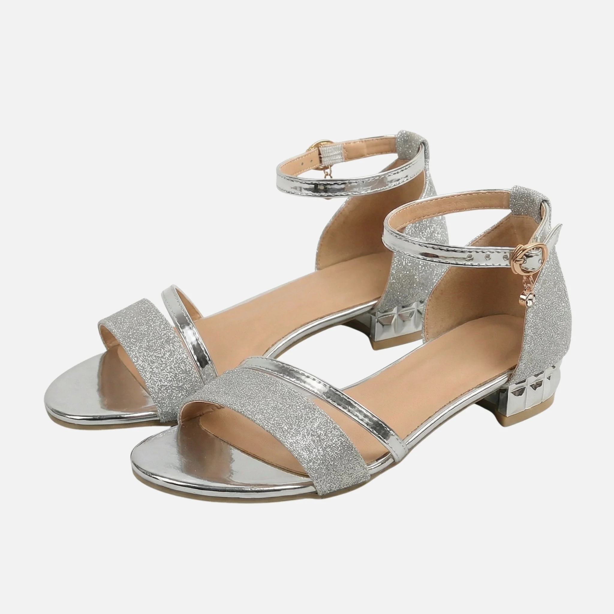 Cornelia | Damen Sandalen Blockabsatz Fesselriemen – Block Heel Sandalen Damen - Image 10