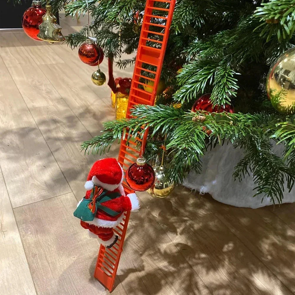 SantaClimb | Musikalische elektrische Weihnachtsmannleiter als Spielzeug für die Weihnachtsdekoration - Image 2