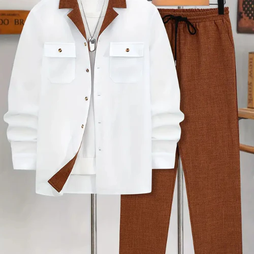 SANTOS™ | Elegantes Freizeit-Set für Herren Perfekt für Herbst & Winter - Image 10