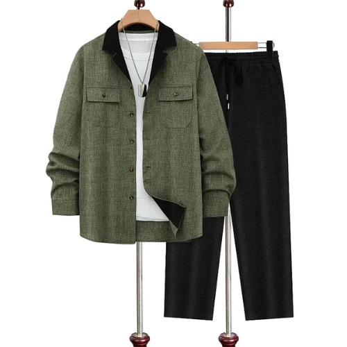 SANTOS™ | Elegantes Freizeit-Set für Herren Perfekt für Herbst & Winter - Image 11