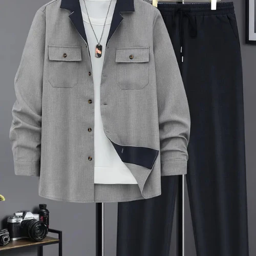 SANTOS™ | Elegantes Freizeit-Set für Herren Perfekt für Herbst & Winter - Image 13