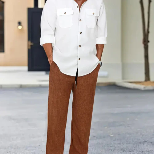 SANTOS™ | Elegantes Freizeit-Set für Herren Perfekt für Herbst & Winter - Image 8