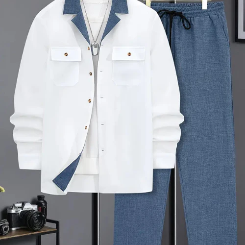 SANTOS™ | Elegantes Freizeit-Set für Herren Perfekt für Herbst & Winter - Image 9