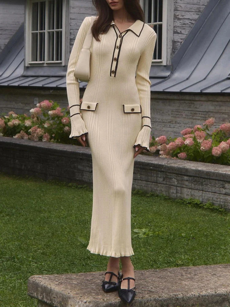 Sara | Elegantes Langkleid - Image 4