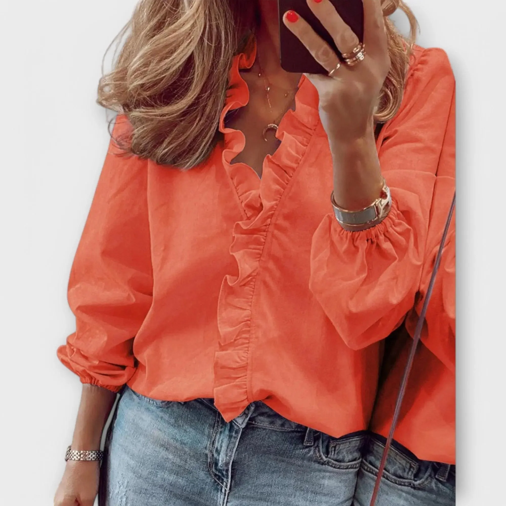 Sarah – Elegante Bluse mit besonderem Charakter - Image 3