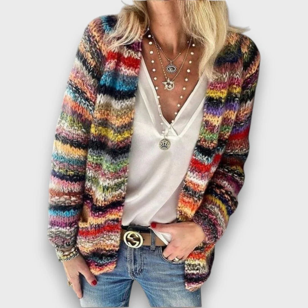 Sarai – Bunter Strick-Cardigan - Image 2