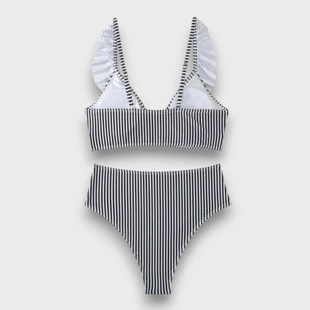Sarena – Bikini mit Volant und High-Waist-Schnitt - Image 4