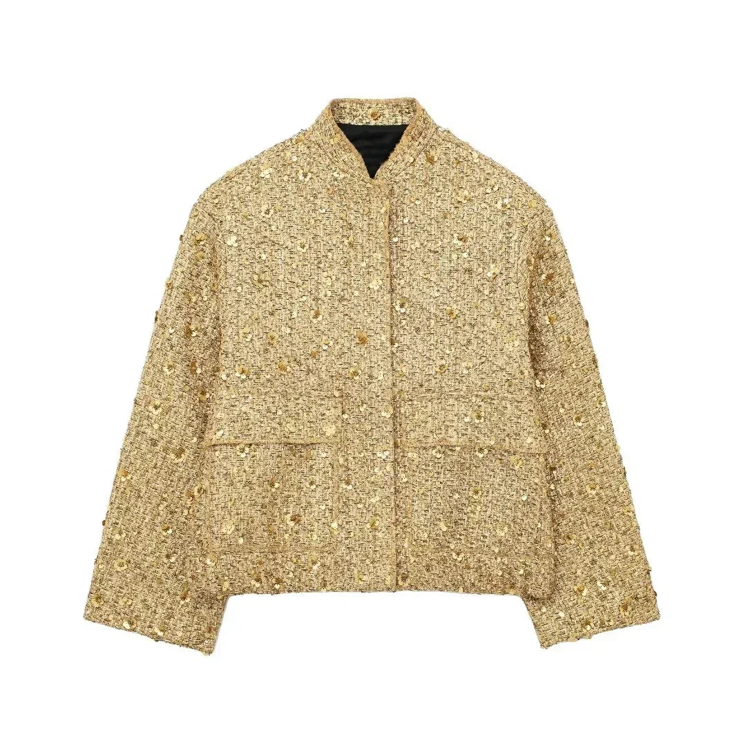 Saskia | Oversize Paillettenjacke - Image 6