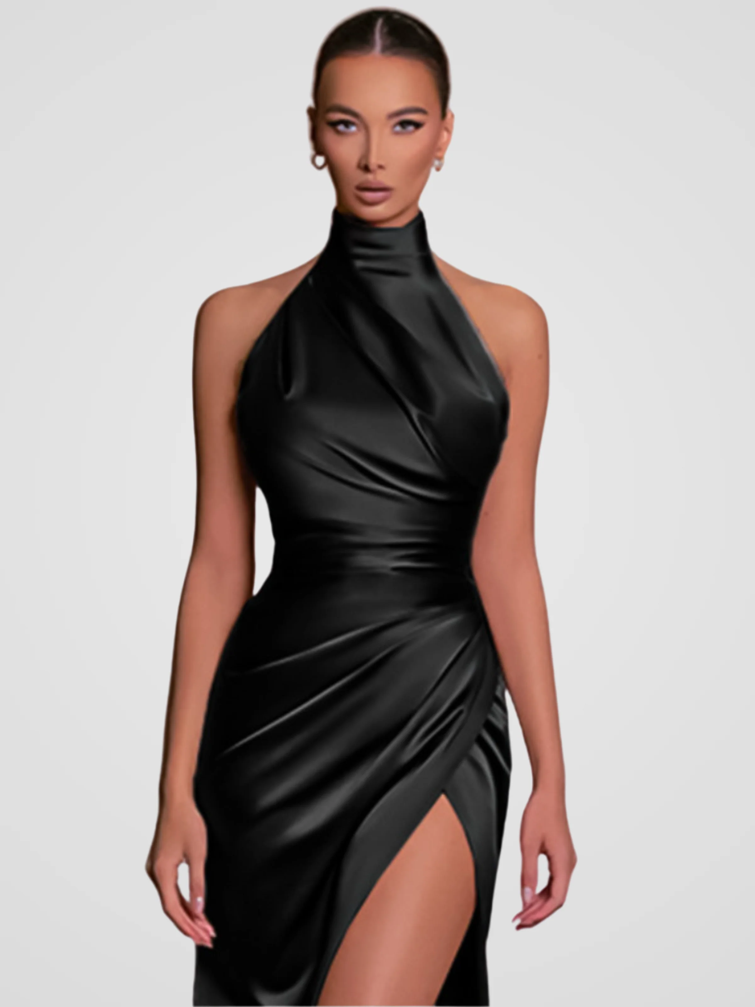 SATIN ROYALTY KLEID - Image 3