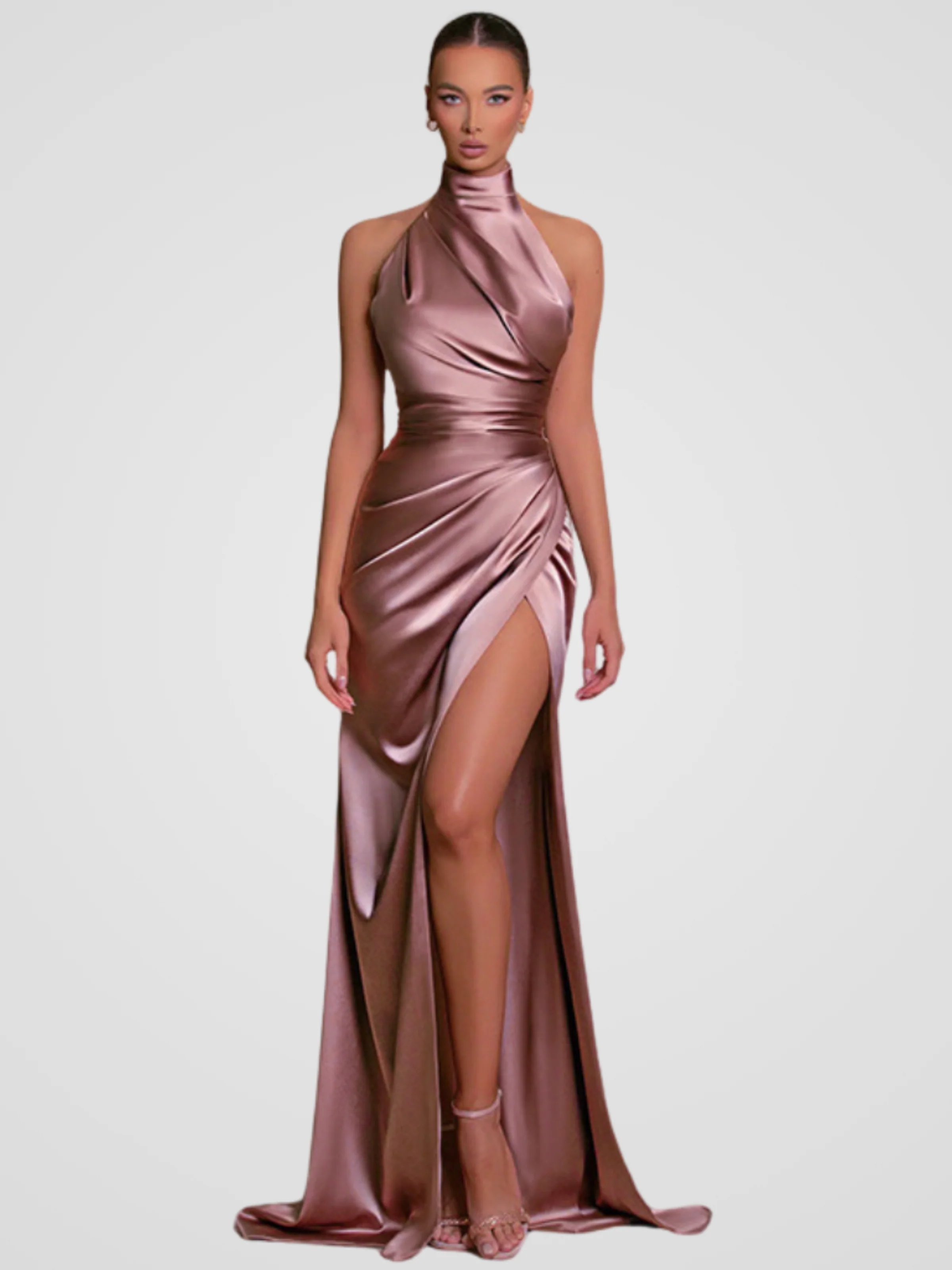 SATIN ROYALTY KLEID - Image 4