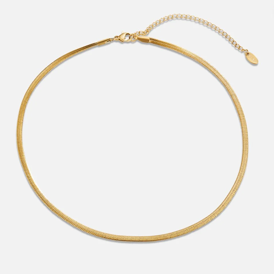 Schlangenkette Gold Halskette - Image 5