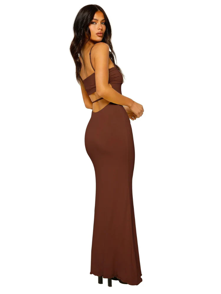 Schlankmachendes Bodycon-Sommerkleid für Damen | Maxi - Image 4