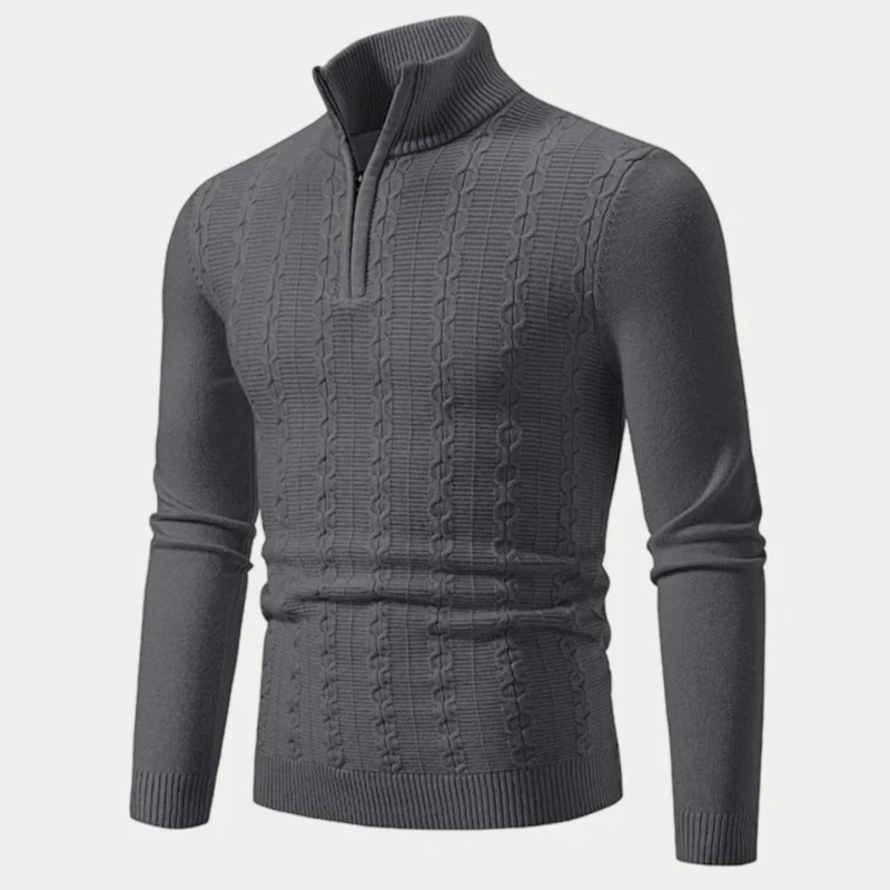 Schmal geschnittener Pullover für Herren - Image 4