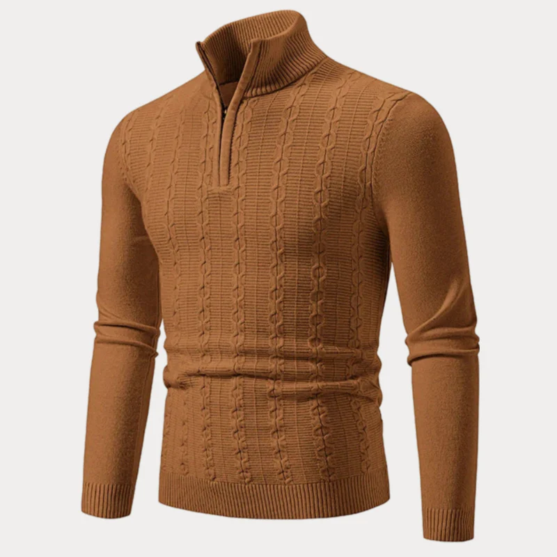 Schmal geschnittener Pullover für Herren - Image 7