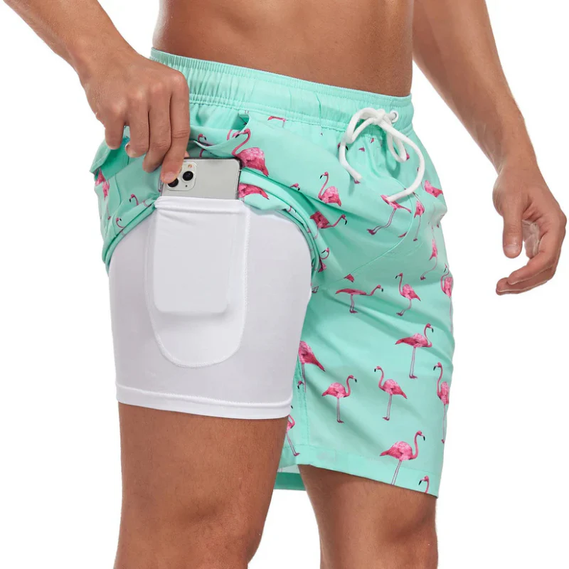 Schnell trocknende Badeshorts für Herren | Leichte - Image 2