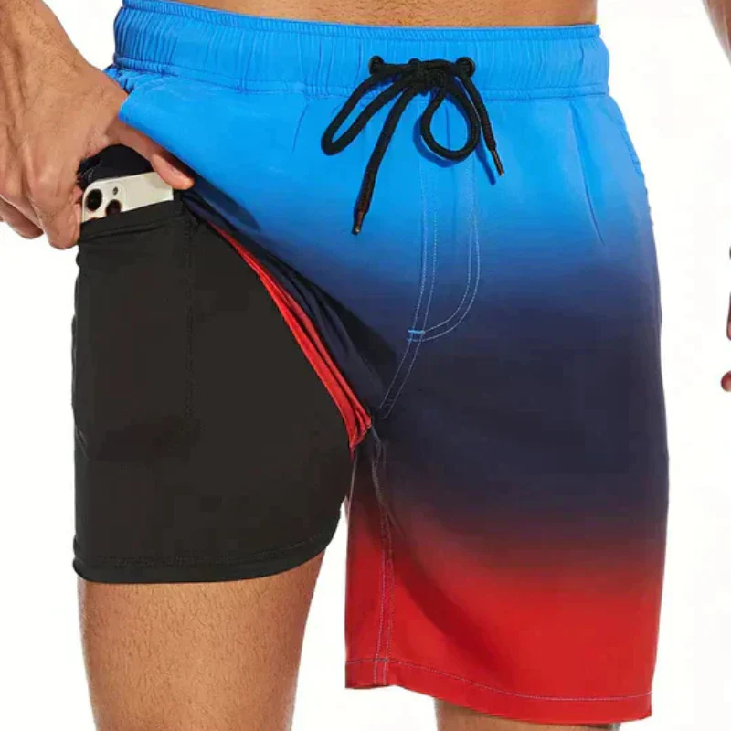 Schnell trocknende Badeshorts für Herren | Leichte - Image 5