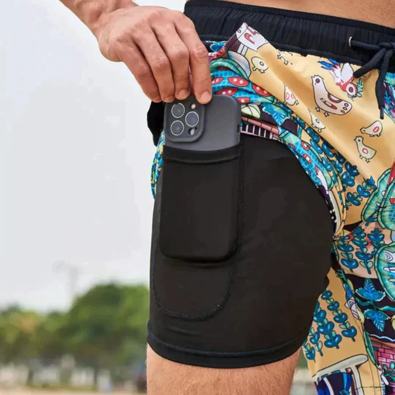 Schnell trocknende Badeshorts für Herren | Leichte - Image 8