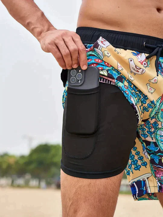 Schnelltrocknende Herren Badeshorts Leicht & Atmungsaktiv - Image 8