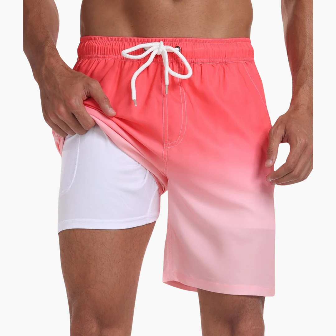 Schnelltrocknende Shorts - Herren Stretch-Shorts mit Innenslip - Image 4