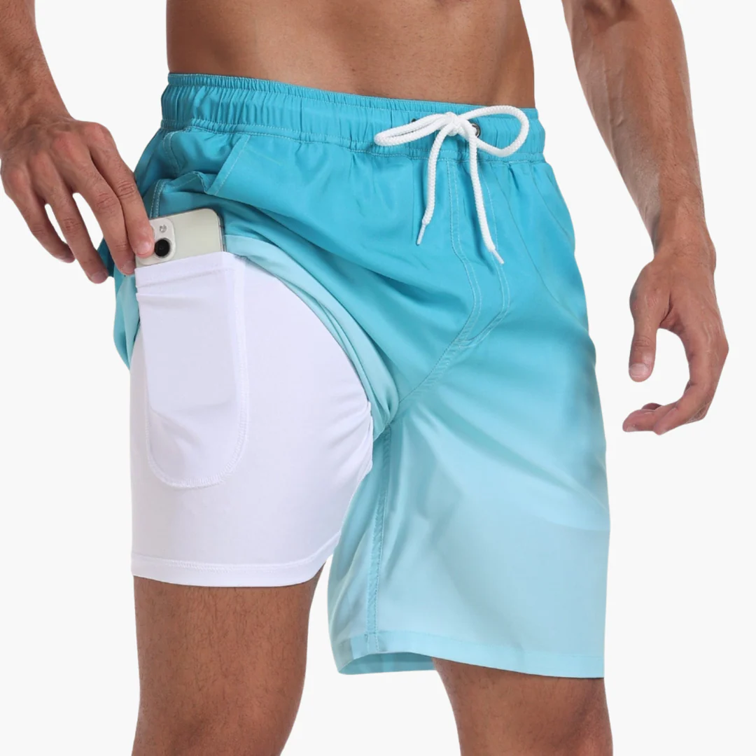 Schnelltrocknende Shorts - Herren Stretch-Shorts mit Innenslip - Image 6