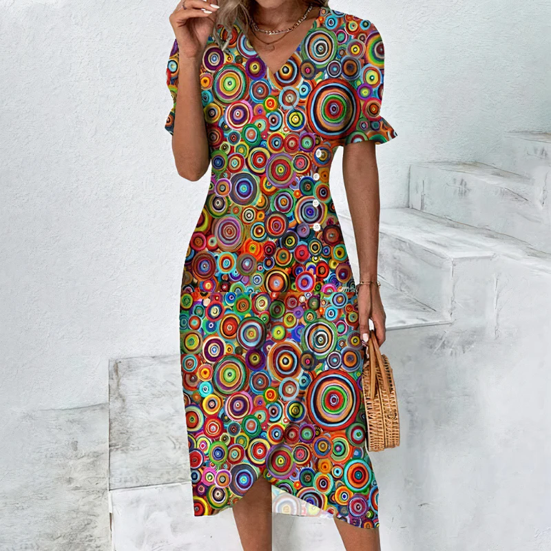 Schönes lässiges Sommerkleid für Damen | Mini - Image 5