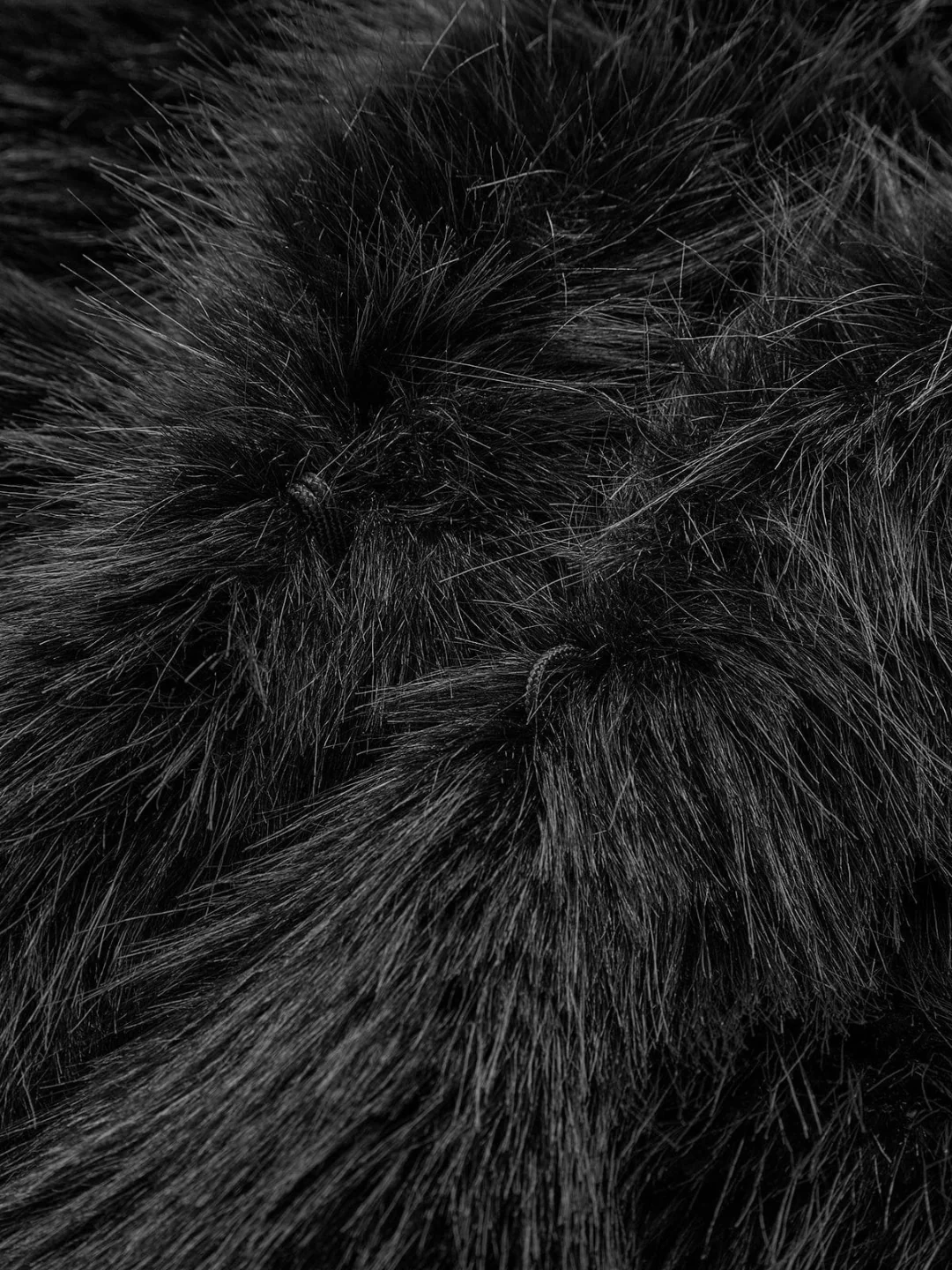 Schwarze Luxus-Softjacke für Damen | Winter - Image 4