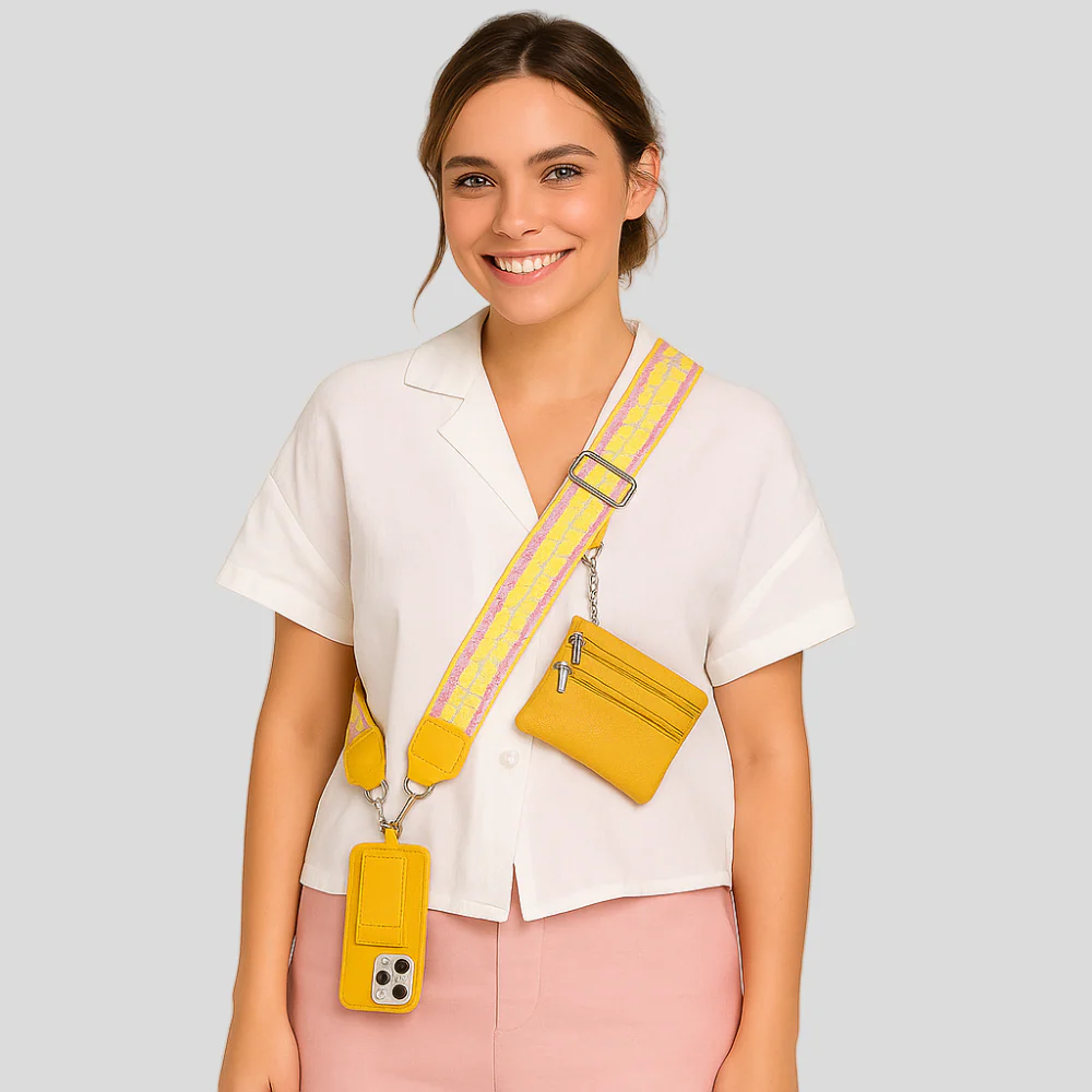 SecureZip | Stilvolle Crossbody-Telefonhalterung mit Geldbörse - Image 10