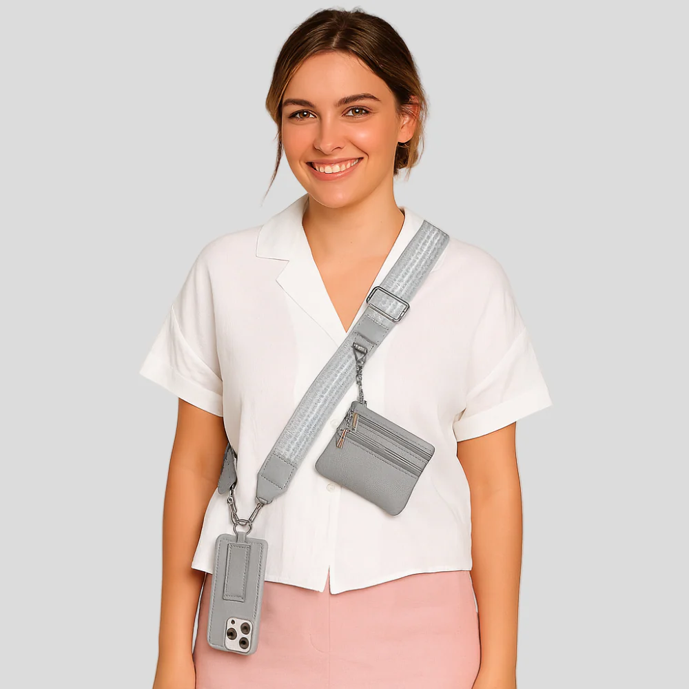 SecureZip | Stilvolle Crossbody-Telefonhalterung mit Geldbörse - Image 11