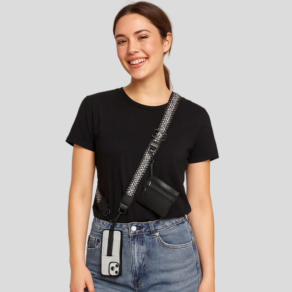 SecureZip | Stilvolle Crossbody-Telefonhalterung mit Geldbörse - Image 5