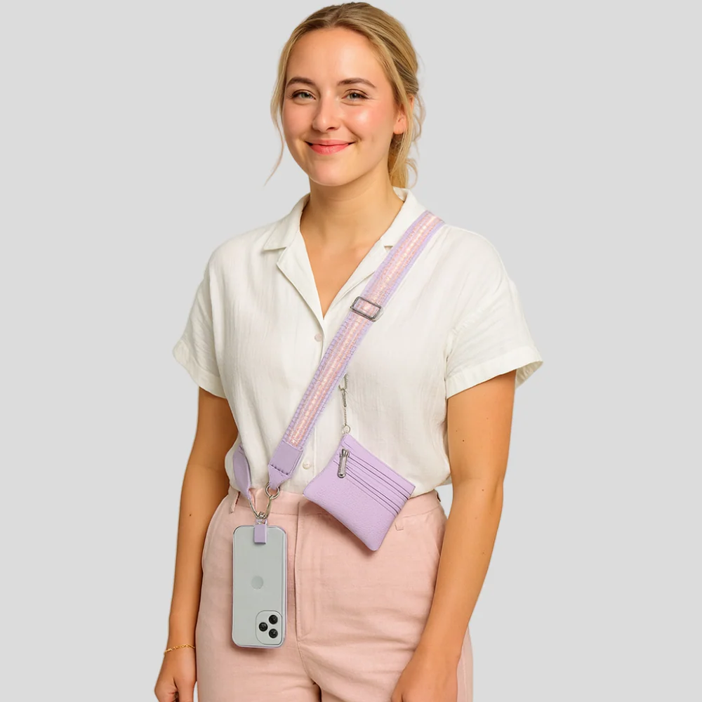 SecureZip | Stilvolle Crossbody-Telefonhalterung mit Geldbörse - Image 7