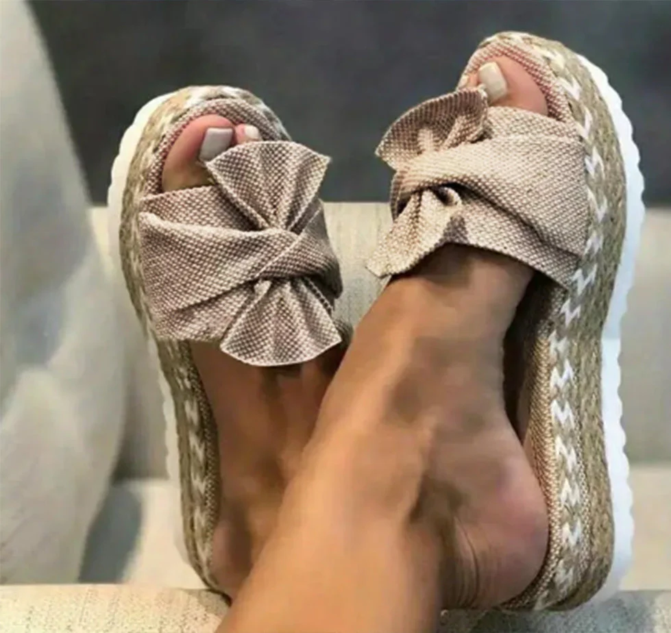 Seina – Bequeme Sandalen mit Schleifendetail - Image 5
