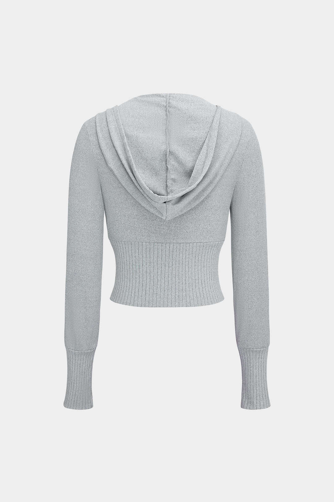 Selina | Kuscheliges Strick-Zweiteiler-Set mit Hoodie & Weitbein-Hose - Image 2