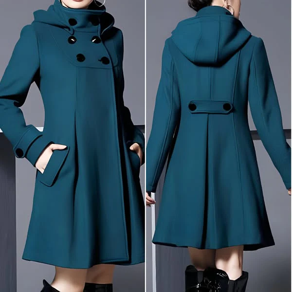 Selina™ | Modische Jacke mit Taschen und Kapuze - Image 2