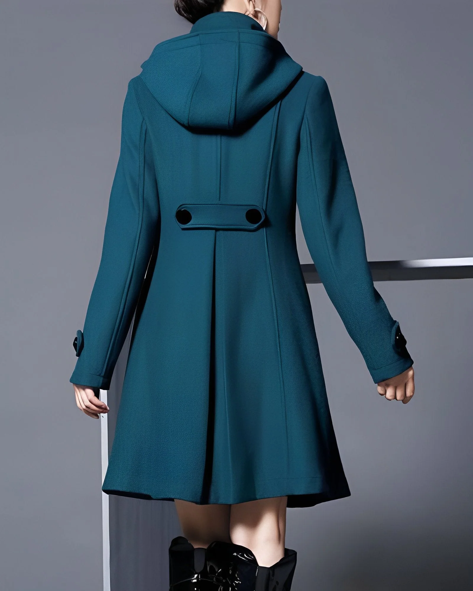 Selina™ | Modische Jacke mit Taschen und Kapuze - Image 3