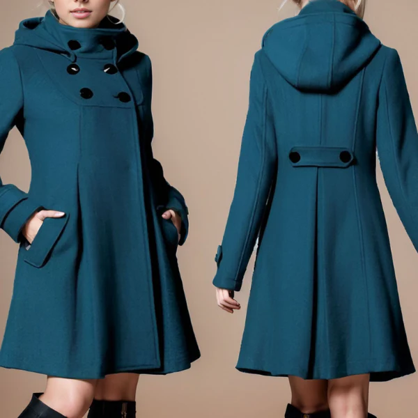 Selina™ | Modische Jacke mit Taschen und Kapuze - Image 5